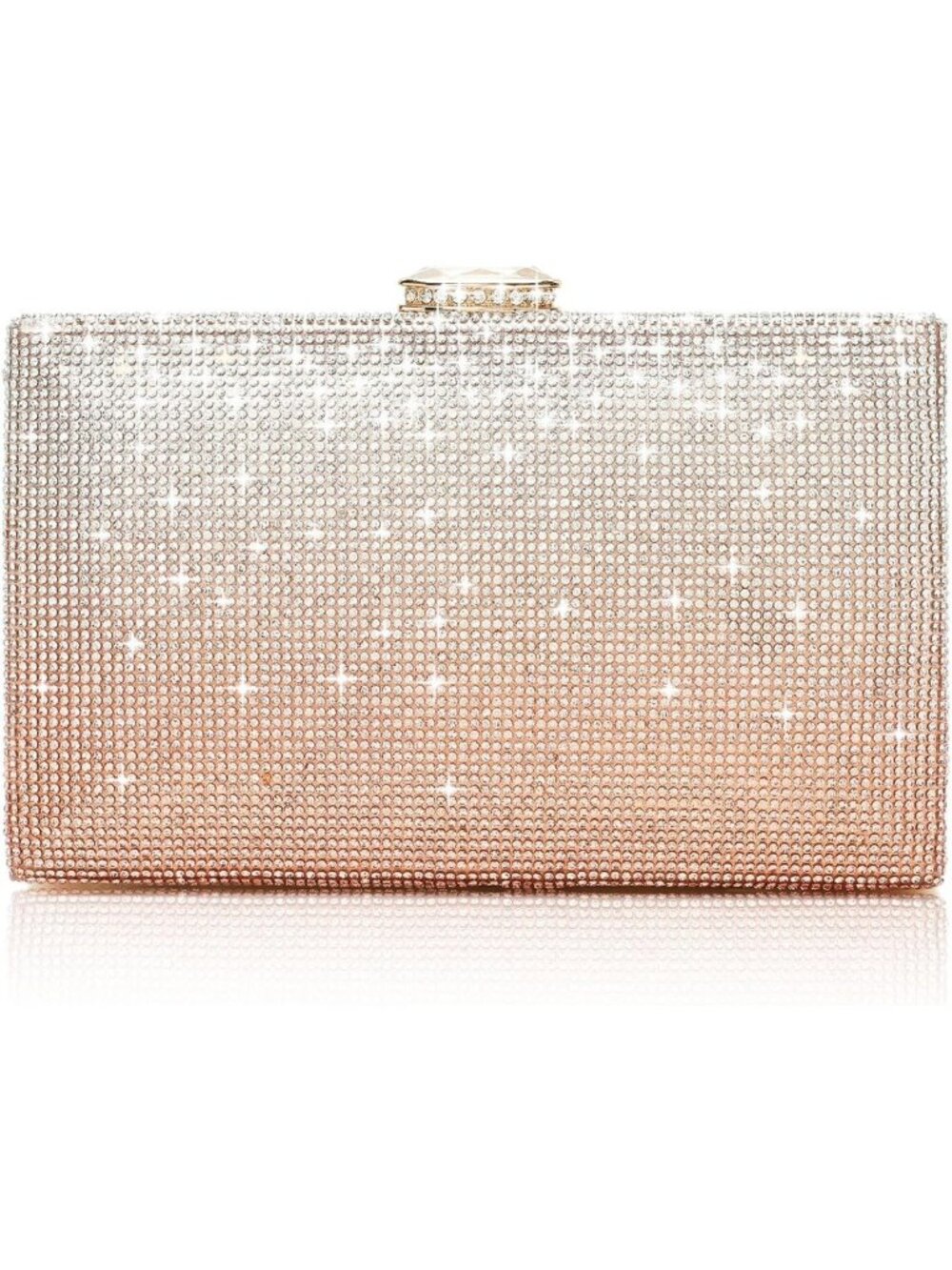 Rhinestone Clutch Purse | Crystal Evening Bag for Wedding, Prom & Party